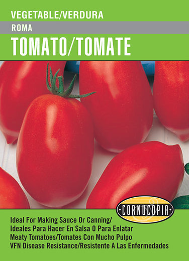 'Roma' Tomato/Tomate - Spanish/English