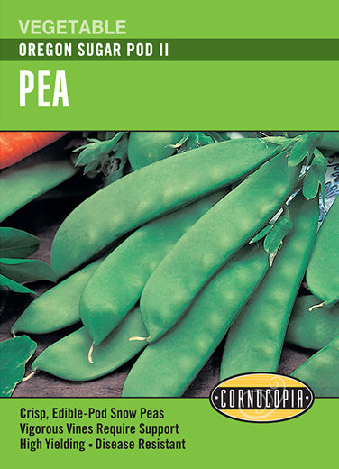Heirloom Pea, Oregon Sugar Pod II