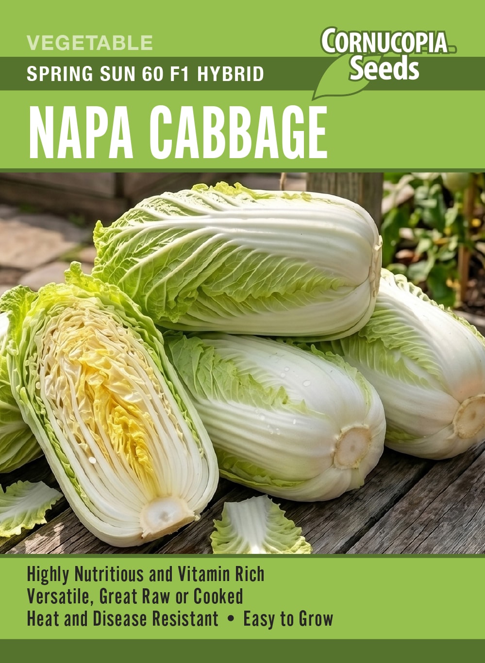 Napa Cabbage - Spring Sun 60 F1 Hybrid