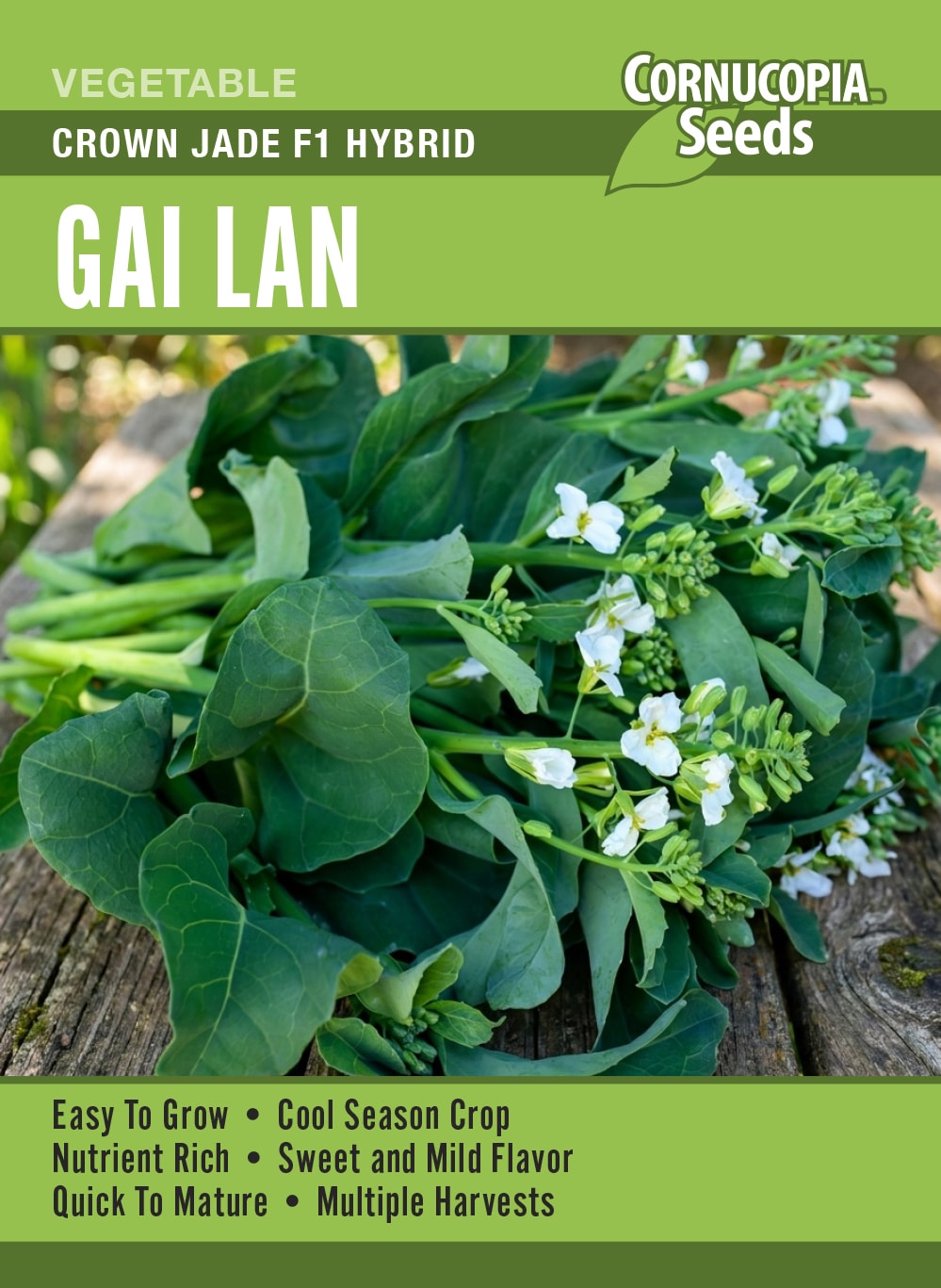 Gai Lan - Crown Jade F1 Hybrid