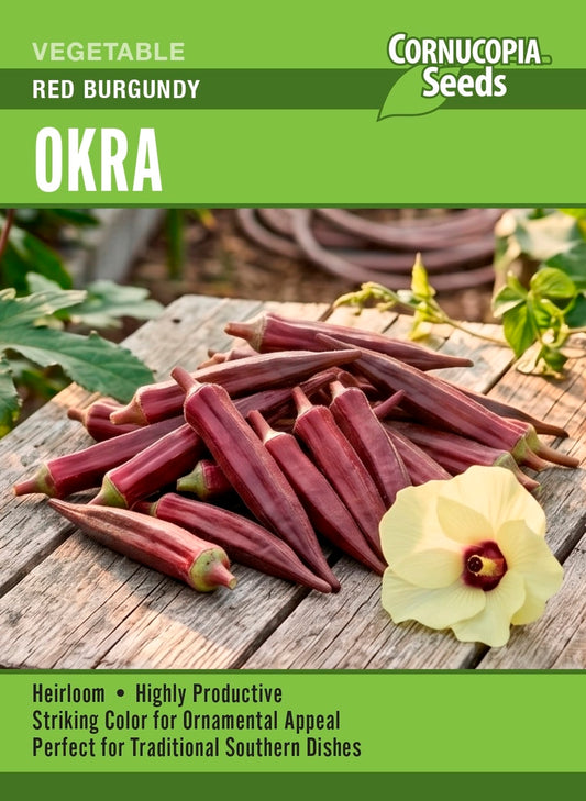 Okra - Red Burgundy