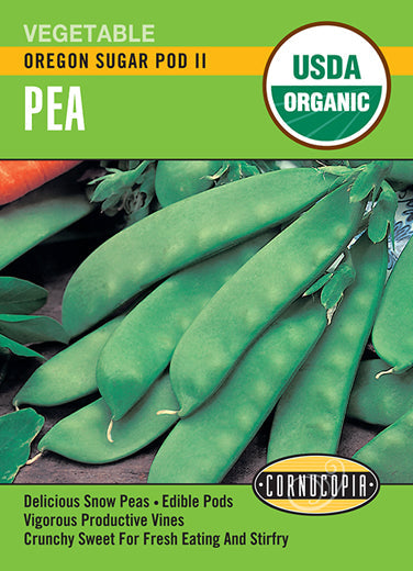 'Oregon Sugar Pod II' Organic Pea