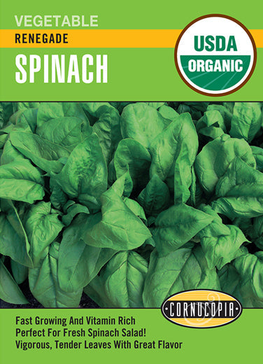 'Renegade' Organic Spinach