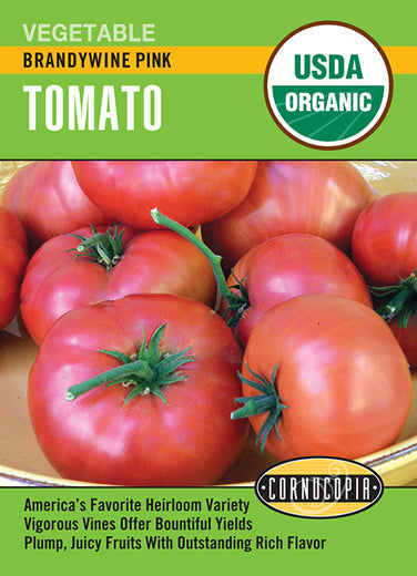 'Brandywine Pink' Organic Tomato