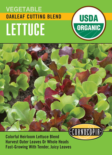 'Oakleaf Cutting Blend' Cutting Lettuce