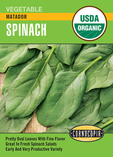 'Matador' Organic Spinach