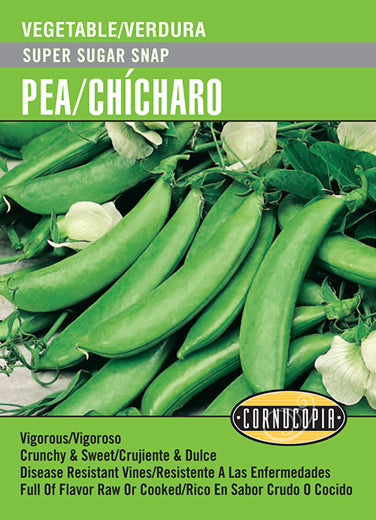 'Super Sugar Snap' Pea/Chícharo - Spanish/English