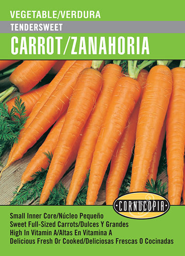 'Tendersweet' Carrot/Zanahoria - Spanish/English