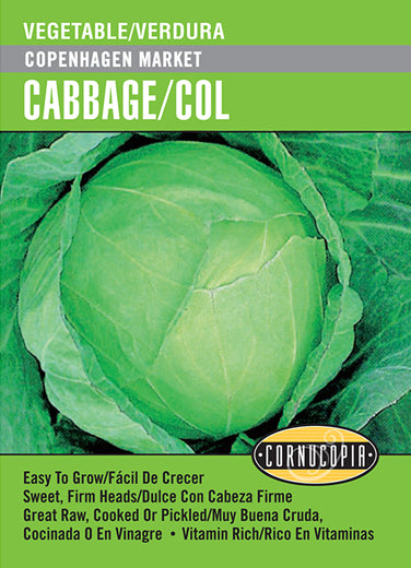 'Copenhagen Market' Cabbage/Col - Spanish/English