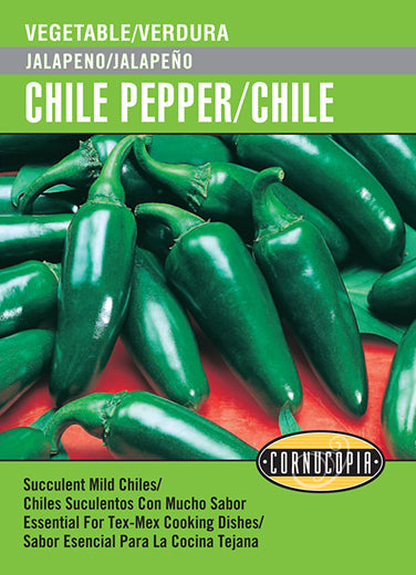 'Jalapeno/Jalapeño' Chile Pepper/Chile - Spanish/English