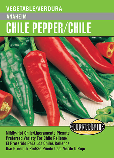 'Anaheim' Chile Pepper/Chile - Spanish/English