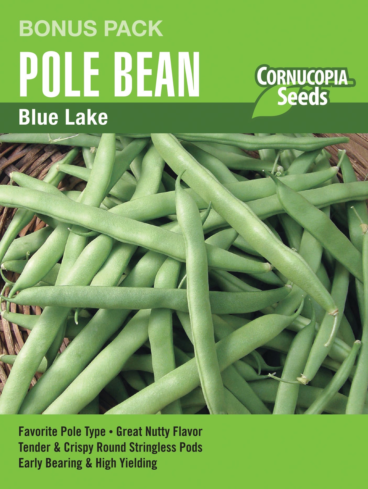 Pole Bean Blue Lake