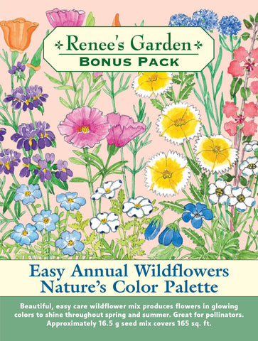 Easy Annual Wildflowers Nature’s Color Palette