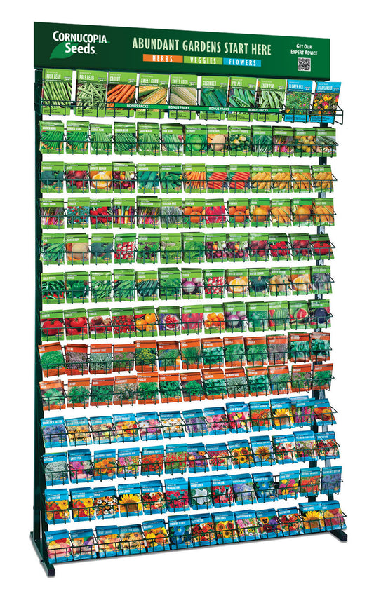 4ft Single or Double-Sided Wire Rack