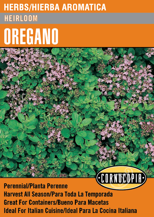 Heirloom Oregano - Spanish/English